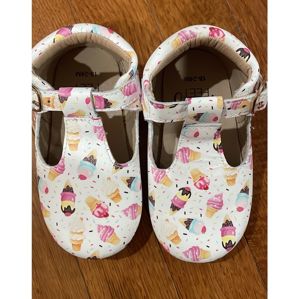 Monkey Feet Ice Cream Sundae Shoes